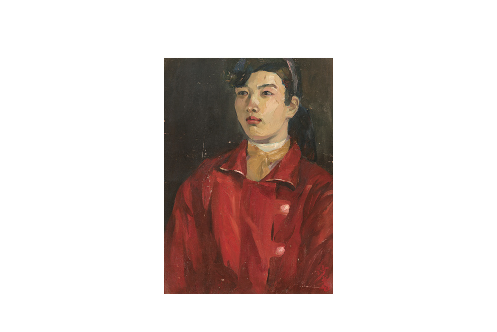 （近代）沙耆  油畫人物
