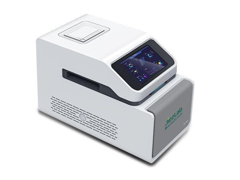 Microfluidic clinical chemistry analyzer