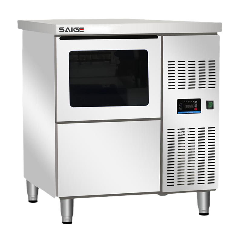 The main categories of ice machines and the ice-making process