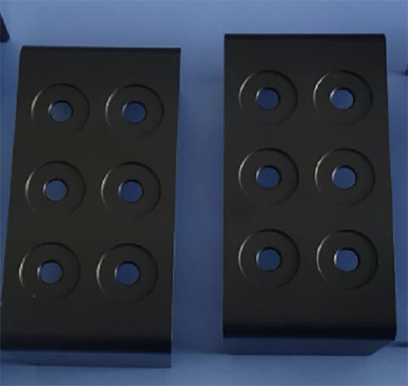 Sandblasted and Black Painted JPCR Part