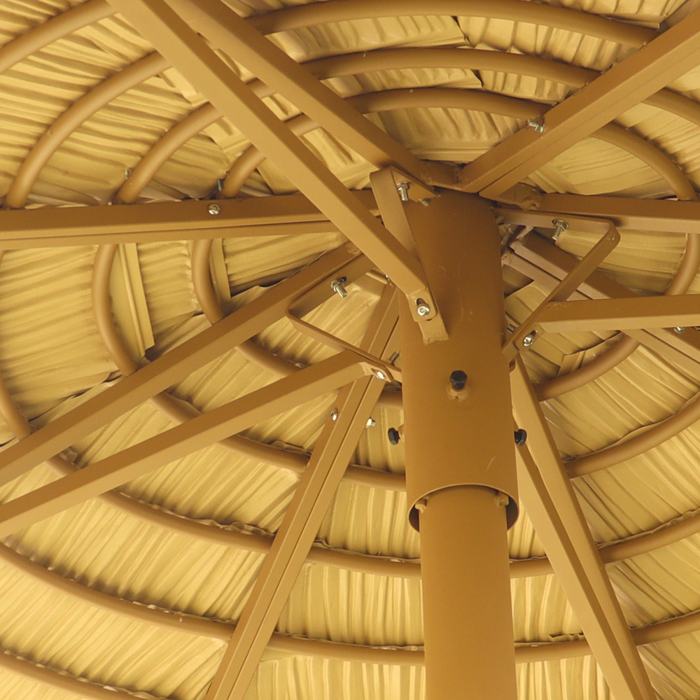 Synthetic palm umbrella