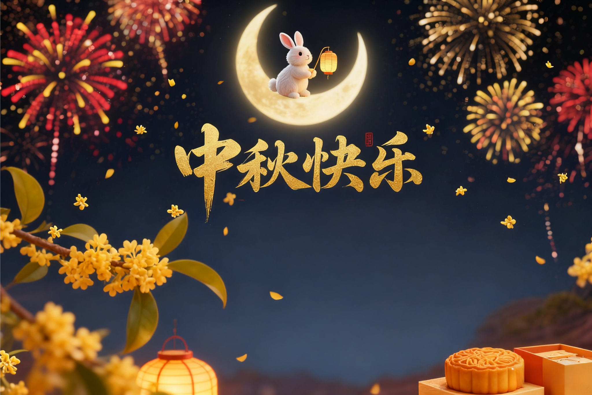 一年一中秋，有您月更圆