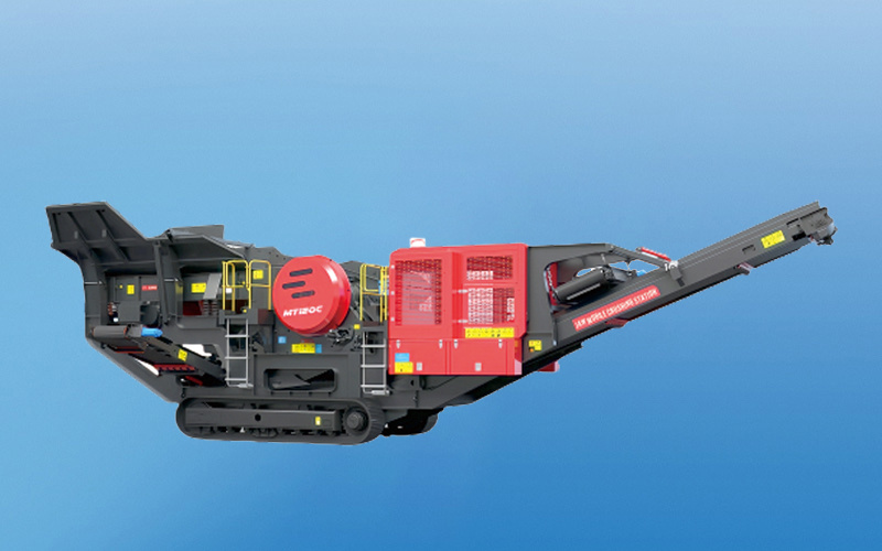 MT series tracked mobile jaw crusher
