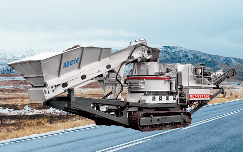 MT series tracked mobile impact sand shaping station