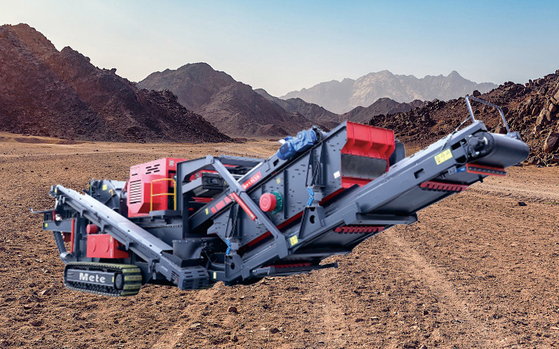 MT series tracked mobile counterattack crushing station