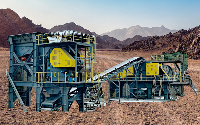 MK-Meteplant Series Fixed Modular Crushing Station