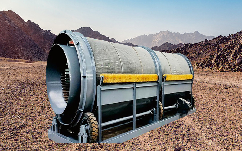 GTS Series Trommel Screen (Ore Washing Machine)