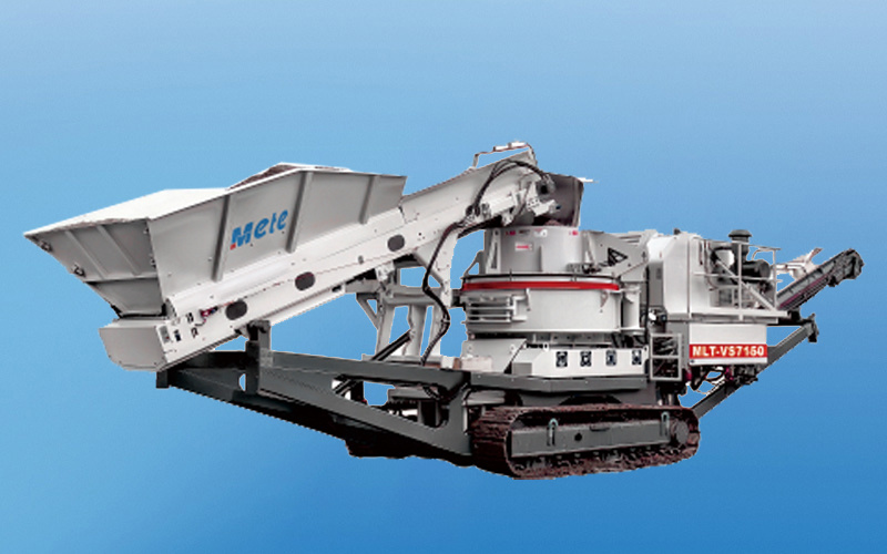 MT series tracked mobile impact sand shaping station