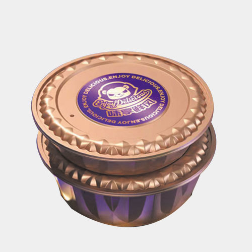 Star diamond high-end packaging round box