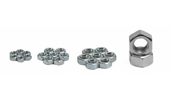 Zinc Plated Hex Nut