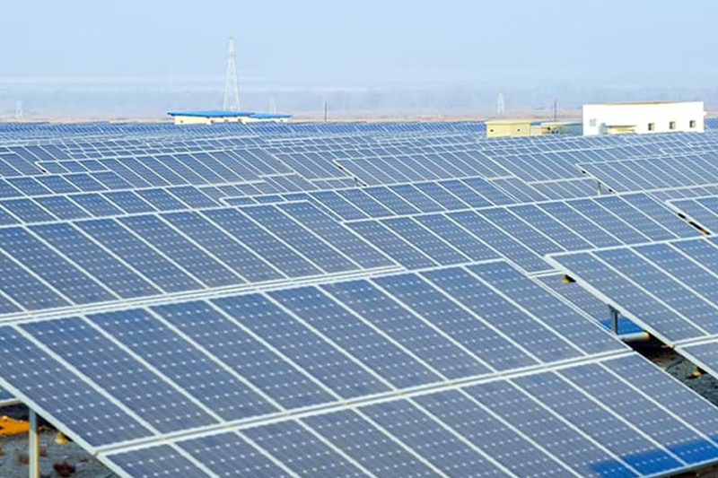 Ministerio de Yuehe Proyecto de 80 MW PV-Soporte Fotovoltaico