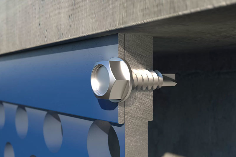 What screws to use for metal roofing