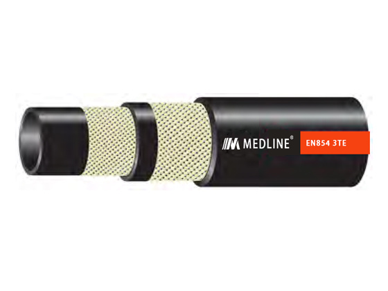 EN854 3TE Textile Reinforced Hydraulic Rubber Hose