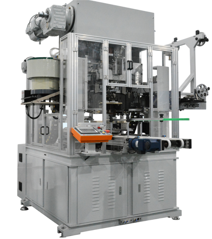 Automatic earlug welder and handle installation machine Automatic earlug welder and handle installation machine
