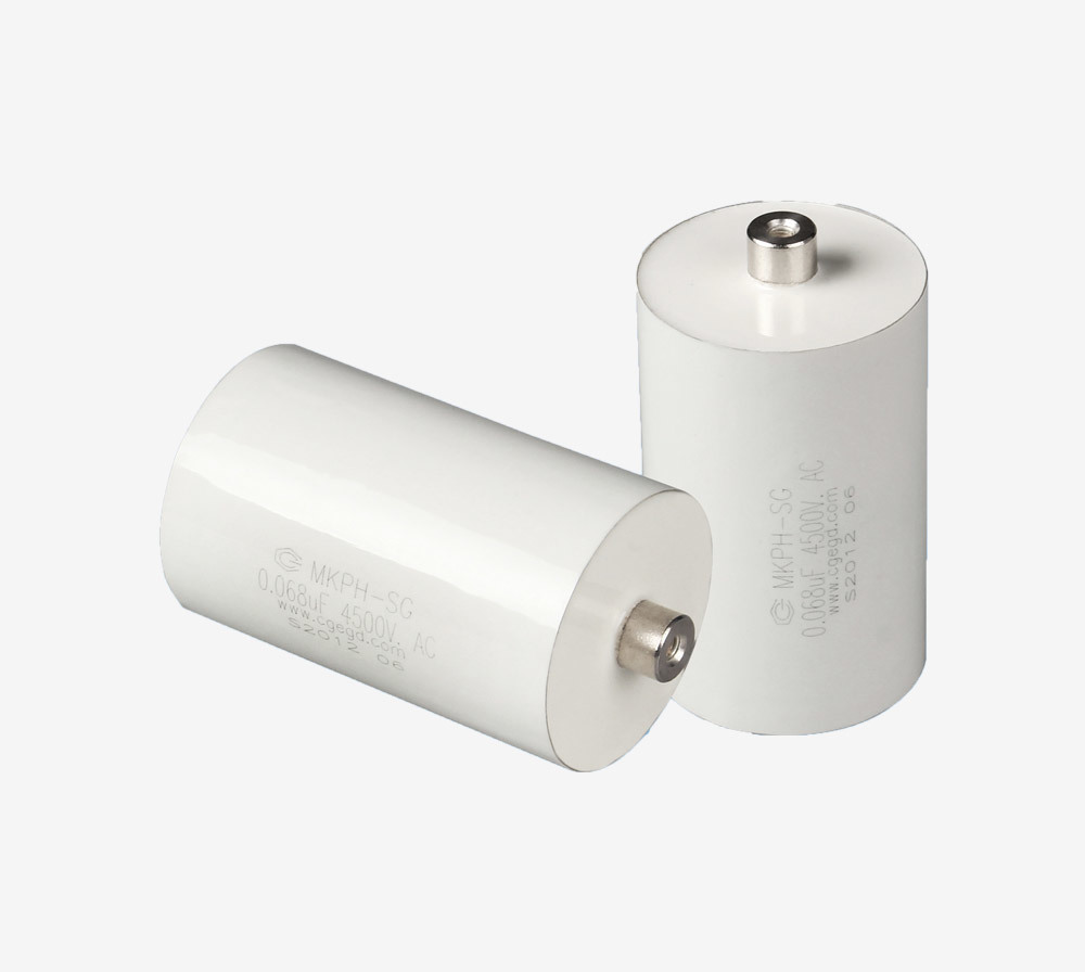 High voltage pulse absorption capacitor