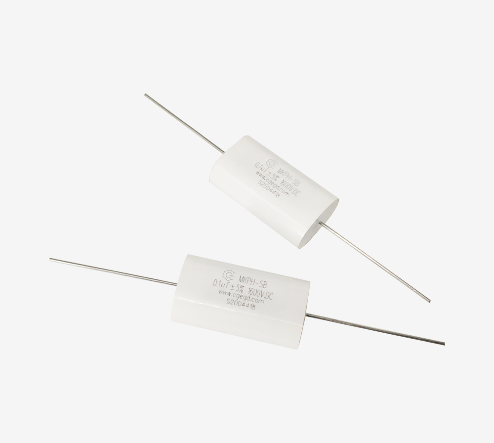 Axial absorption capacitor (flat)