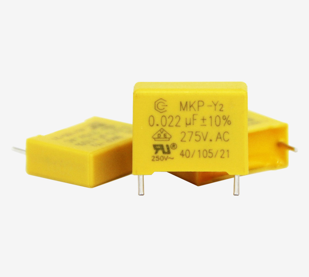 Fixed capacitor for interference suppression