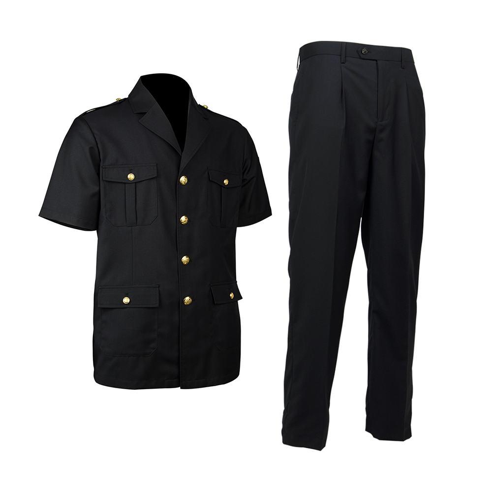 High End Uniform Set (Black Short Sleeved)