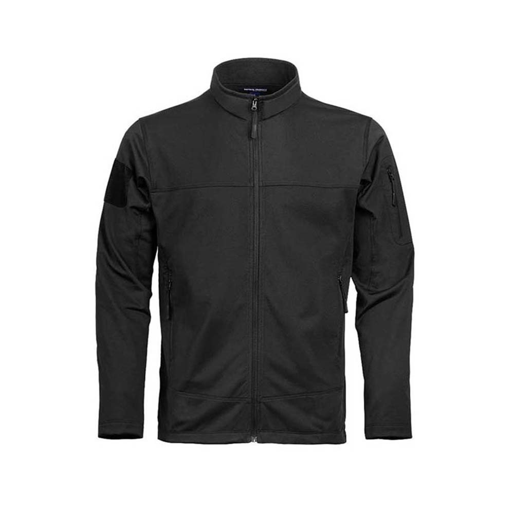 Black Lightweight Fleece Jacket
