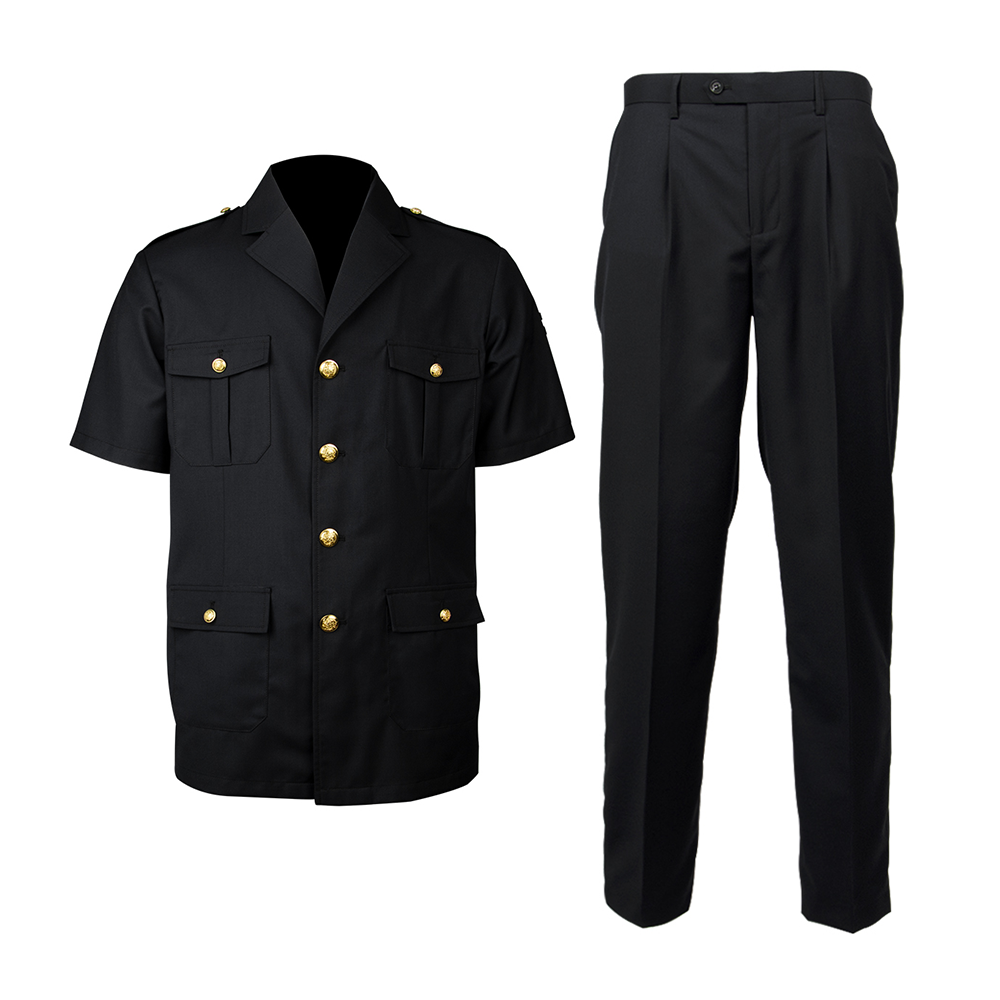 High End Uniform Set (Black Short Sleeved)