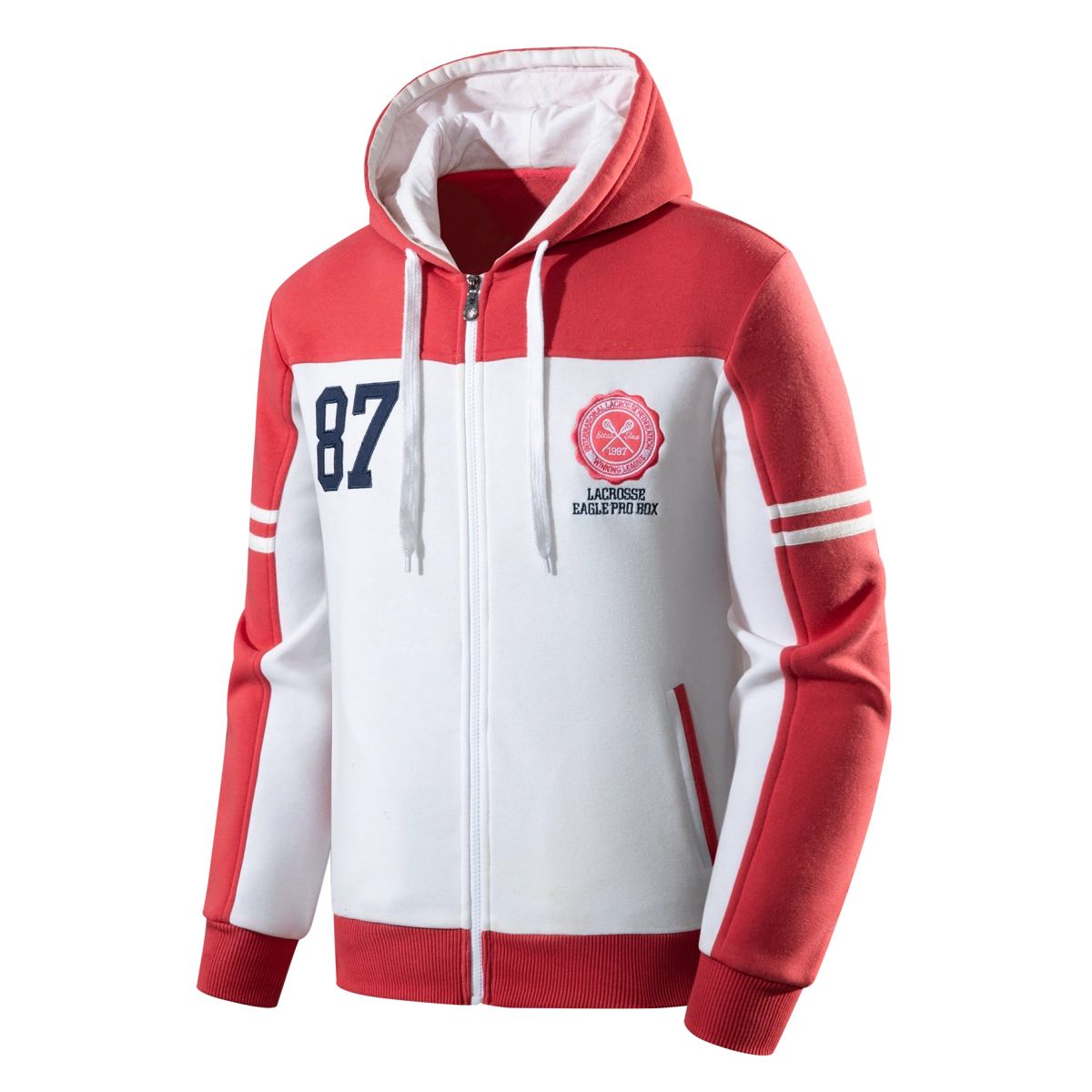Men's Knit Sweatshirt Jacket-YM4WYA021