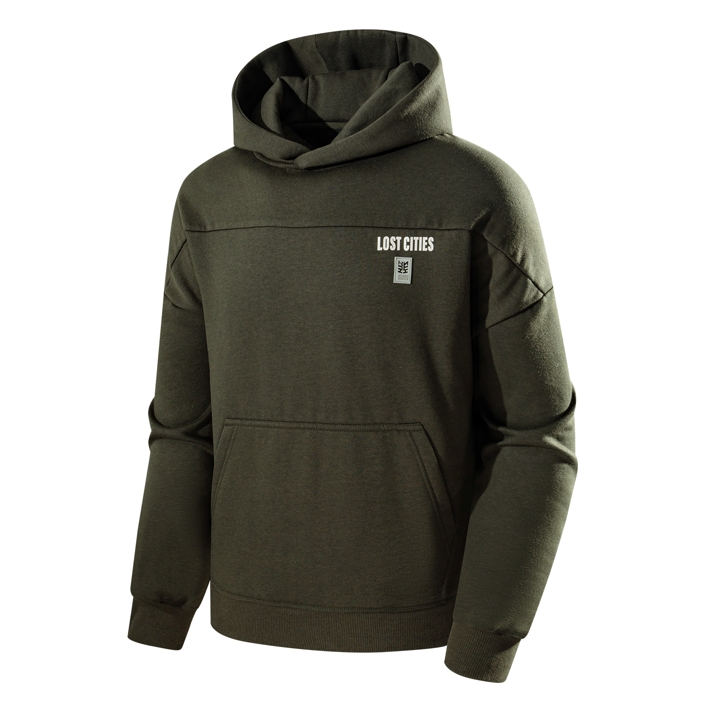 Trendy loose-fitting hoodie sweatshirt - YM5WYA638