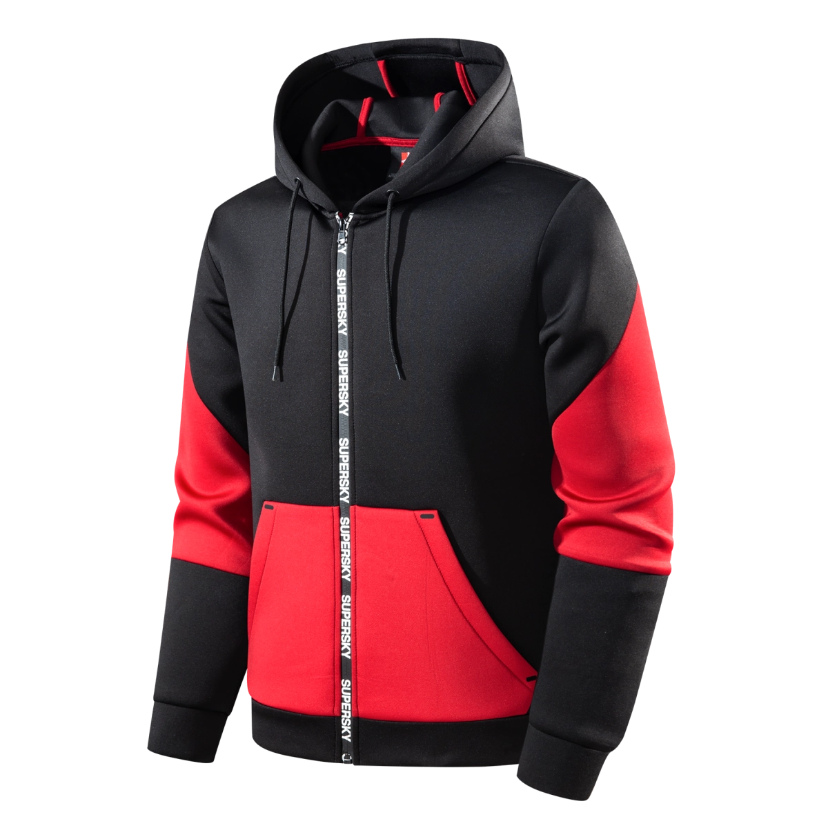 Men's Knit Sweatshirt Jacket-YM4WYA016