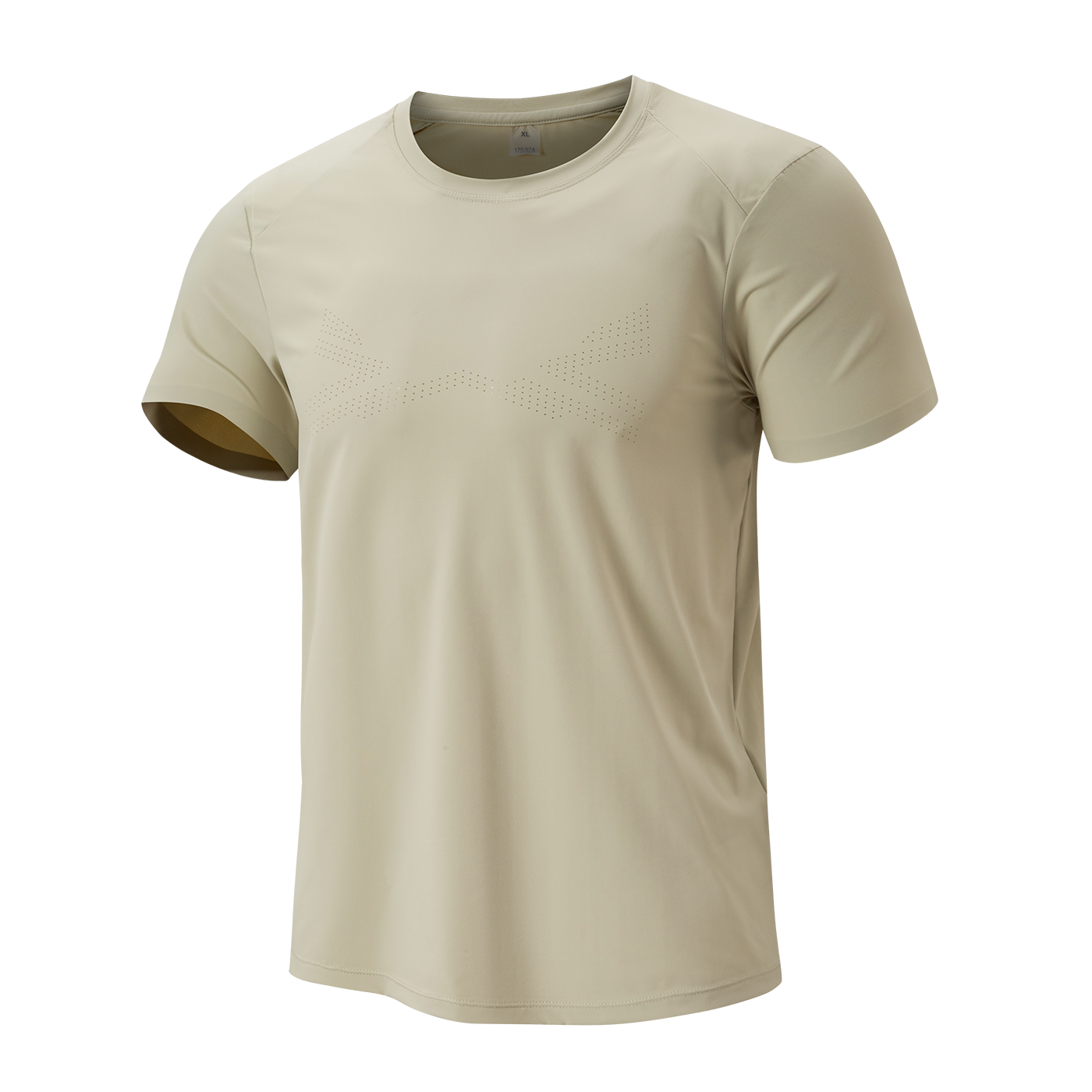 Round neck short-sleeved sports quick-drying ice silk seamless T-shirt - YM5TXA648