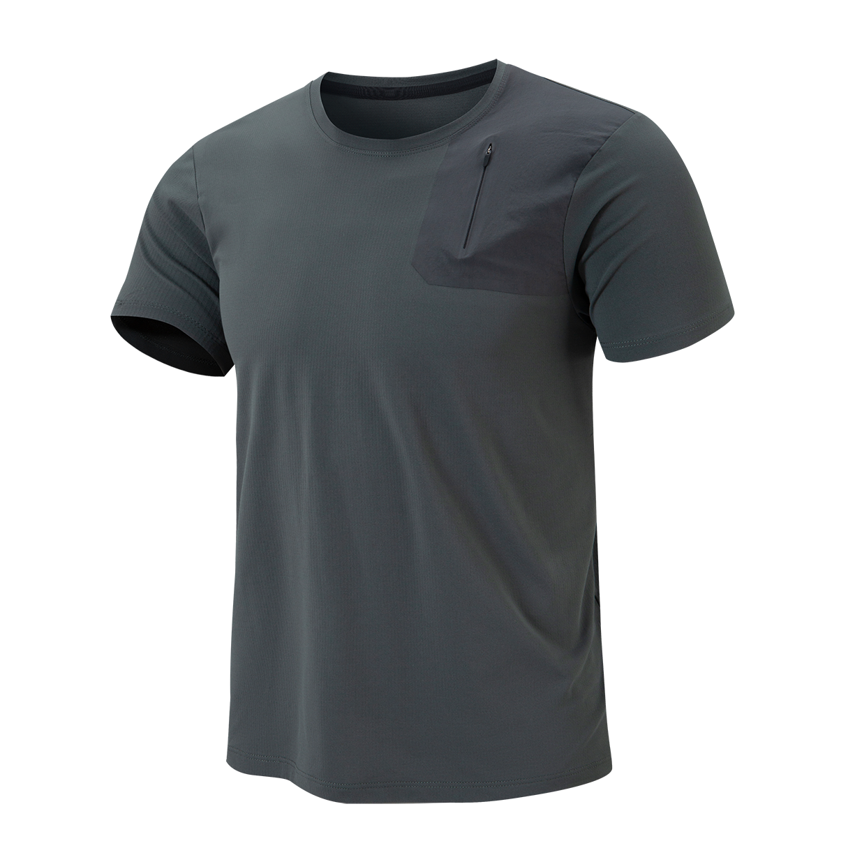 Ice silk seamless round neck short sleeve-YM5TXA698