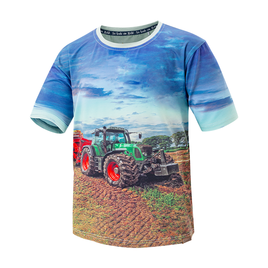 Round neck printed T-shirt-YK4TXA037