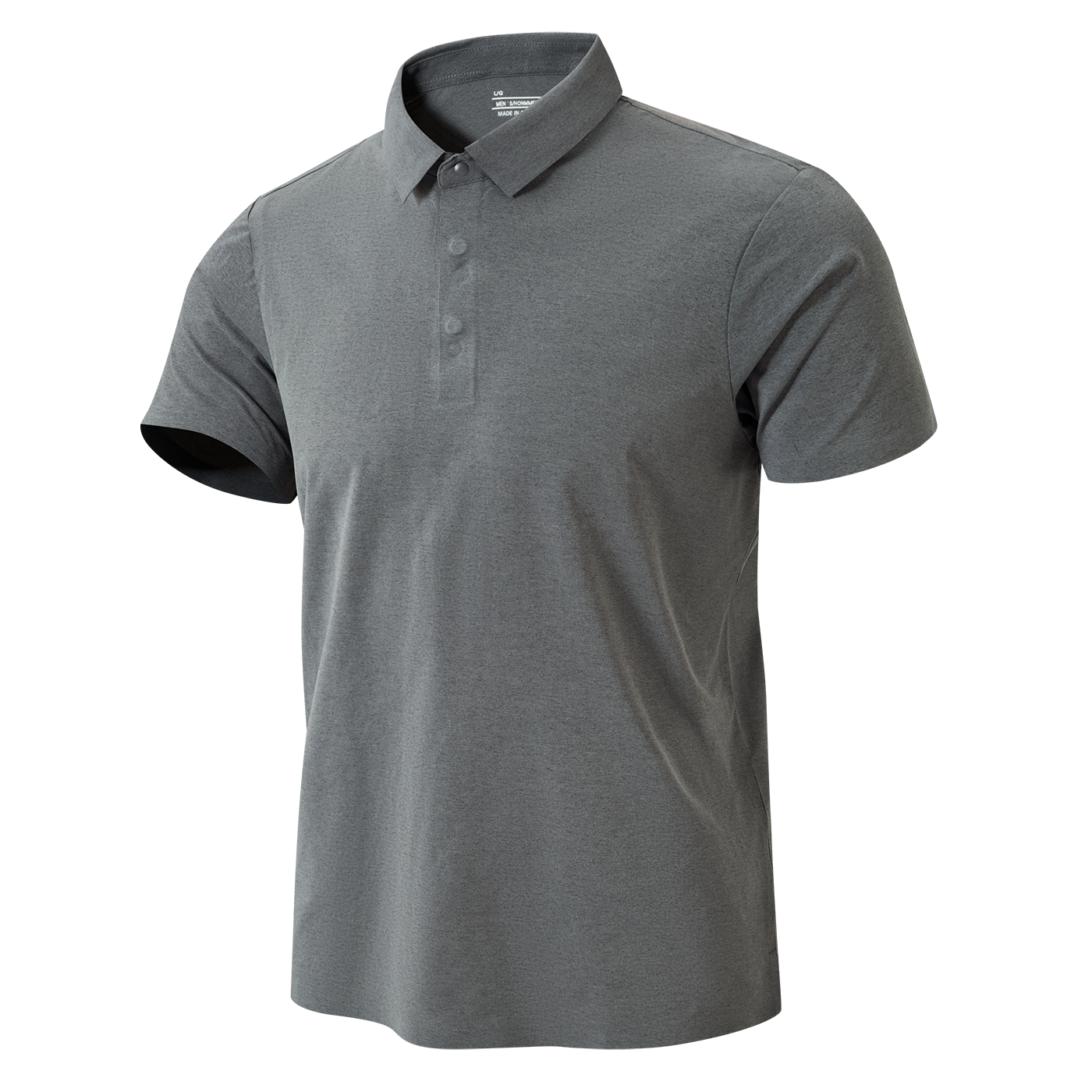 Short-sleeved seamless polo shirt - YM5TXA623