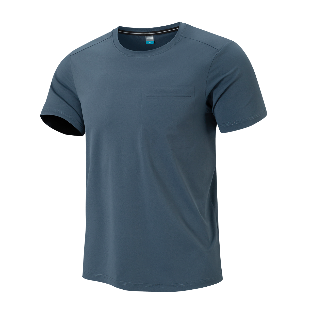 Ice silk seamless round neck short sleeve - YM5TXA696