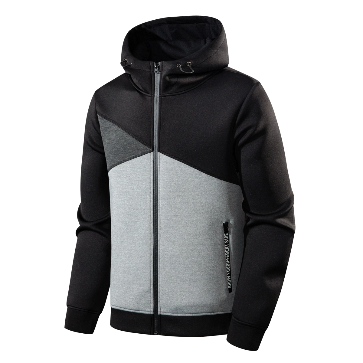 Men's Knit Sweatshirt Jacket-YM4WYA022