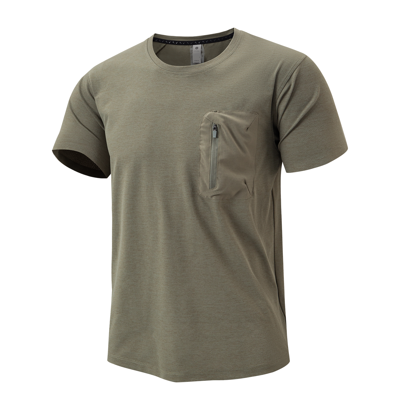 Round-neck short-sleeved sports quick-drying workwear T-shirt - YM5TXA650