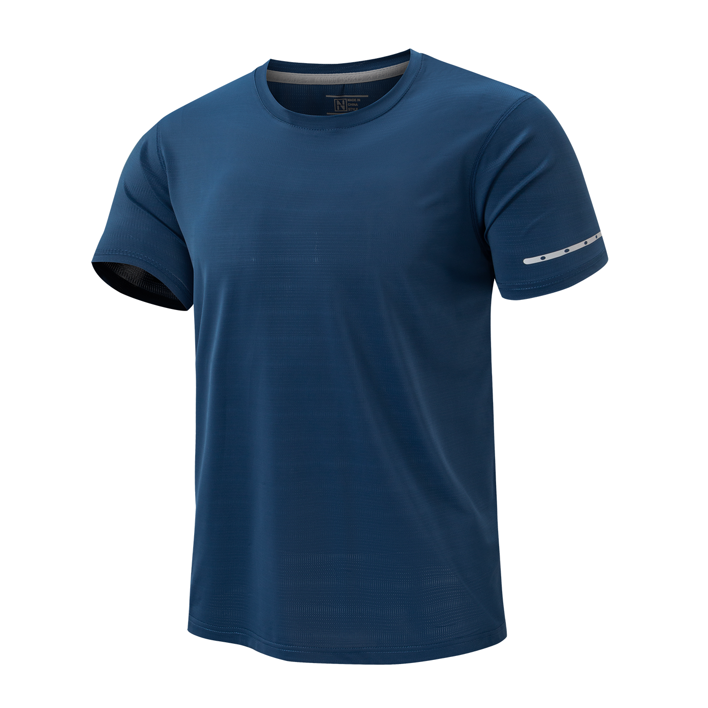 Round neck short-sleeved sports quick-drying ice silk seamless T-shirt - YM5TXA655