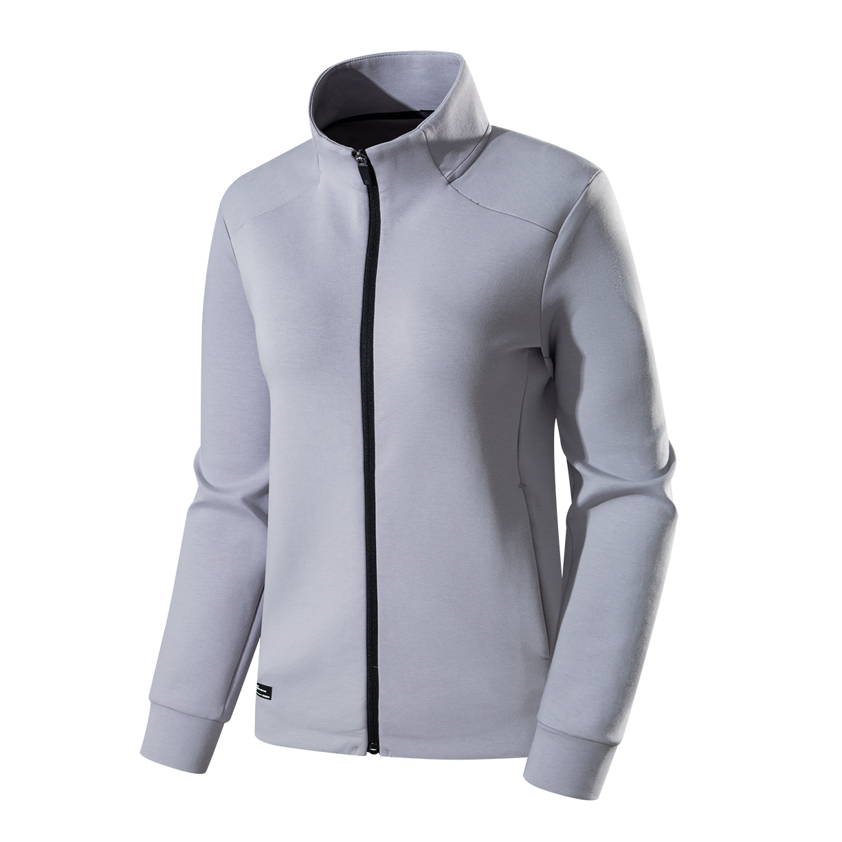 Stand collar short zipper sweater sweater-YW4WYA073