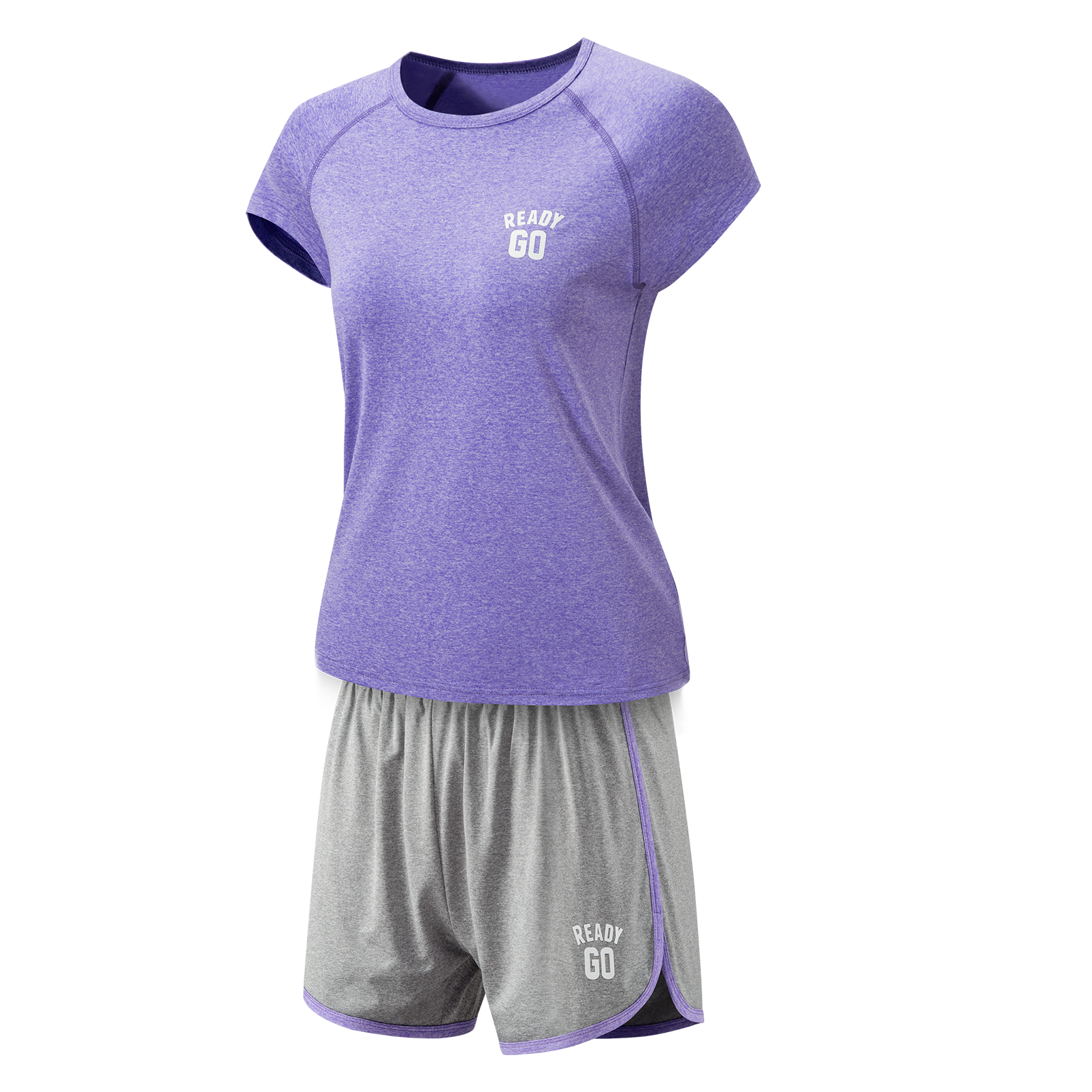 Short sleeved round neck set-YW4TZA067