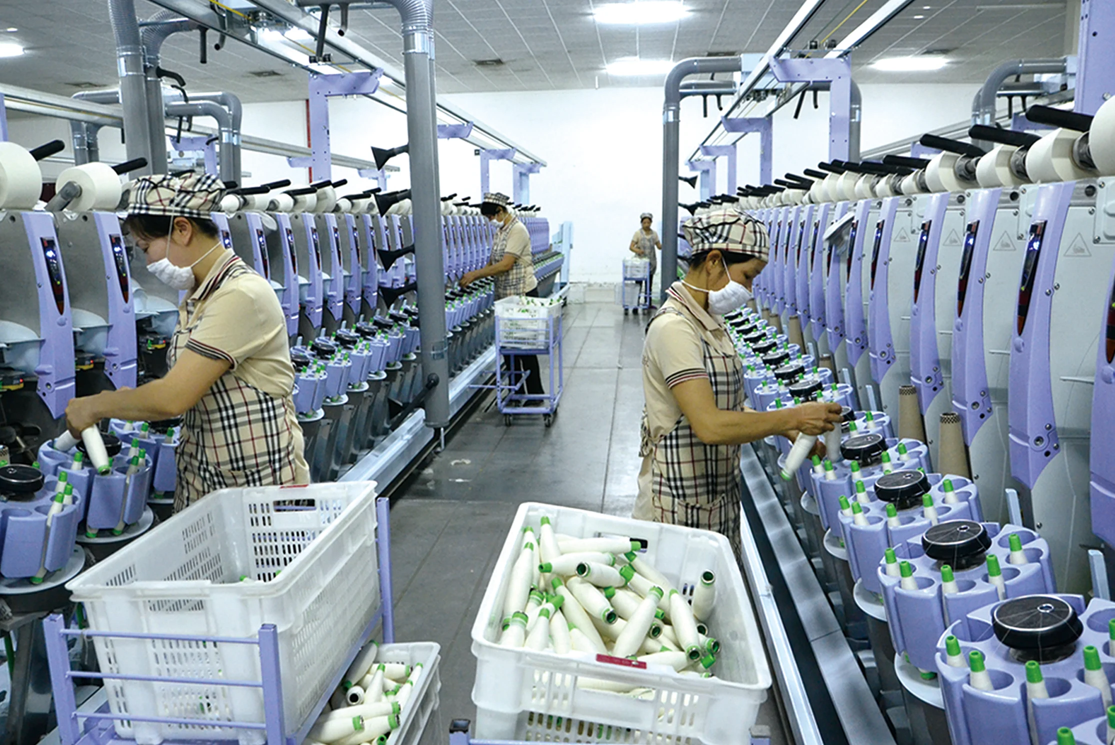 Knitting machines workshop