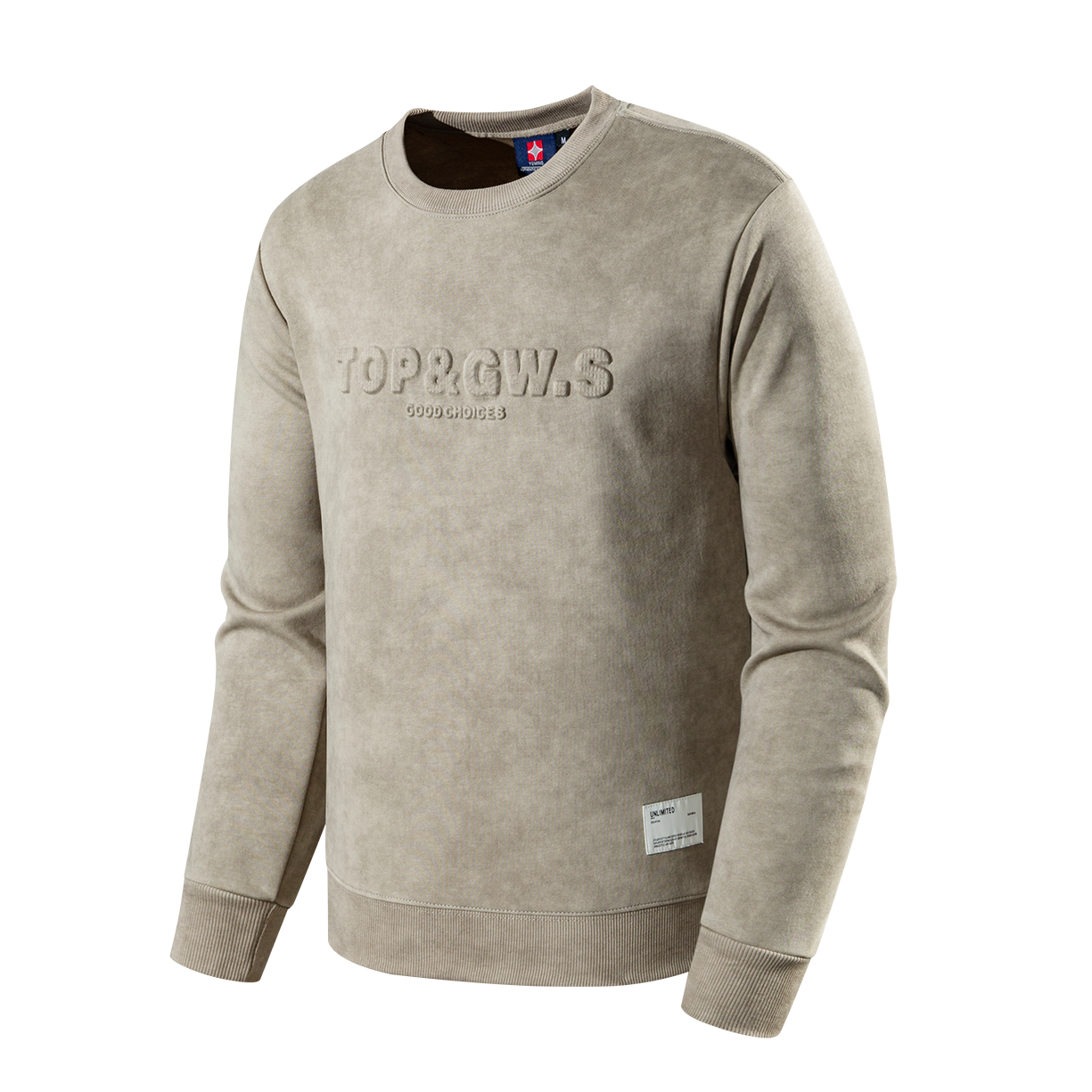 Round Neck Washed Sweatshirt - YM4WYA537
