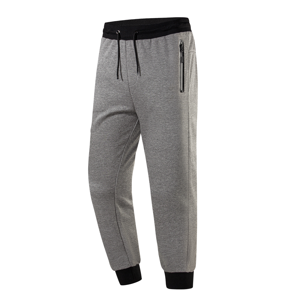 Men's knitted slacks trousers-YM4CKA385