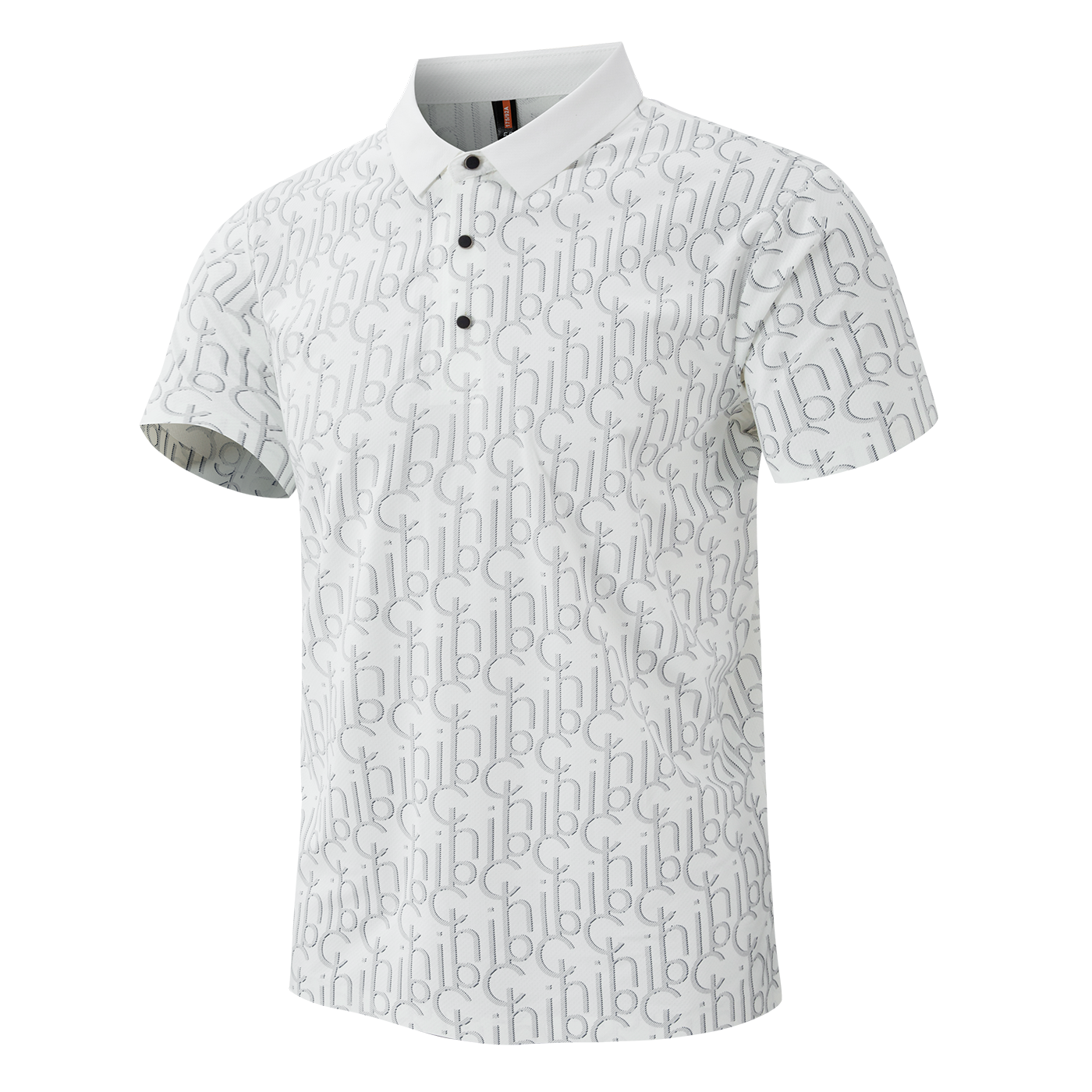 Short-sleeved printed quick-drying seamless T-shirt POLO shirt - YM5PLA677
