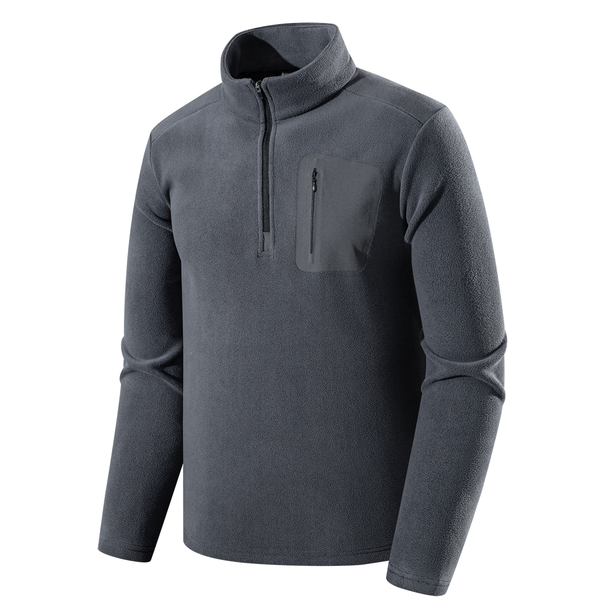 3D Half-Zip Fleece Sweatshirt - YM4JKA582