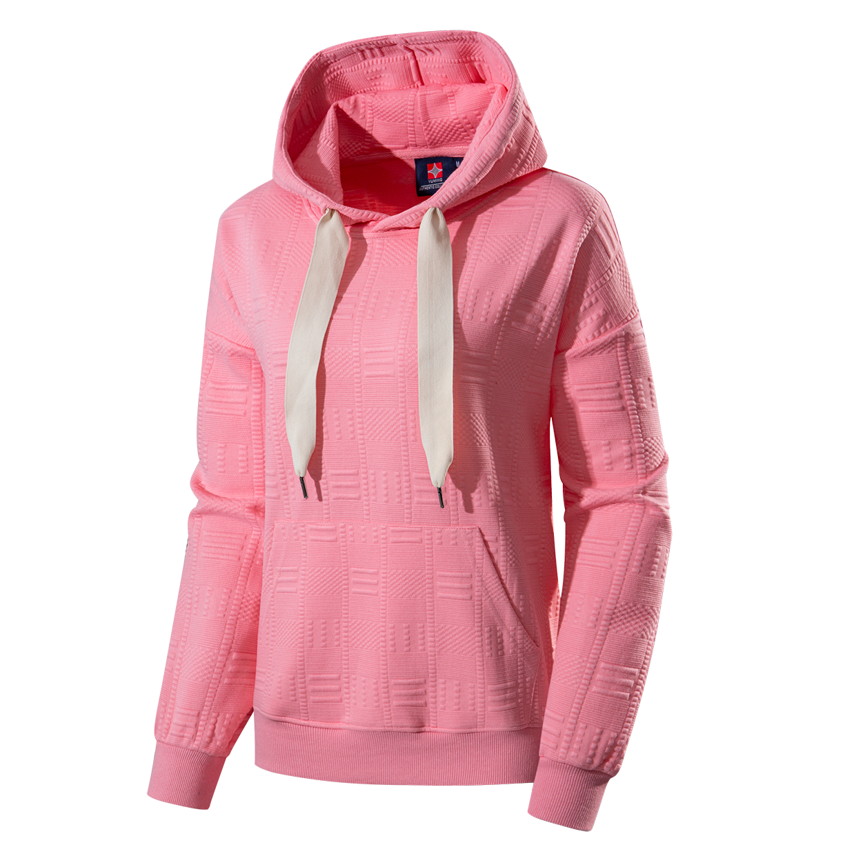 Jacquard hooded sweatshirt-YM4WYA594