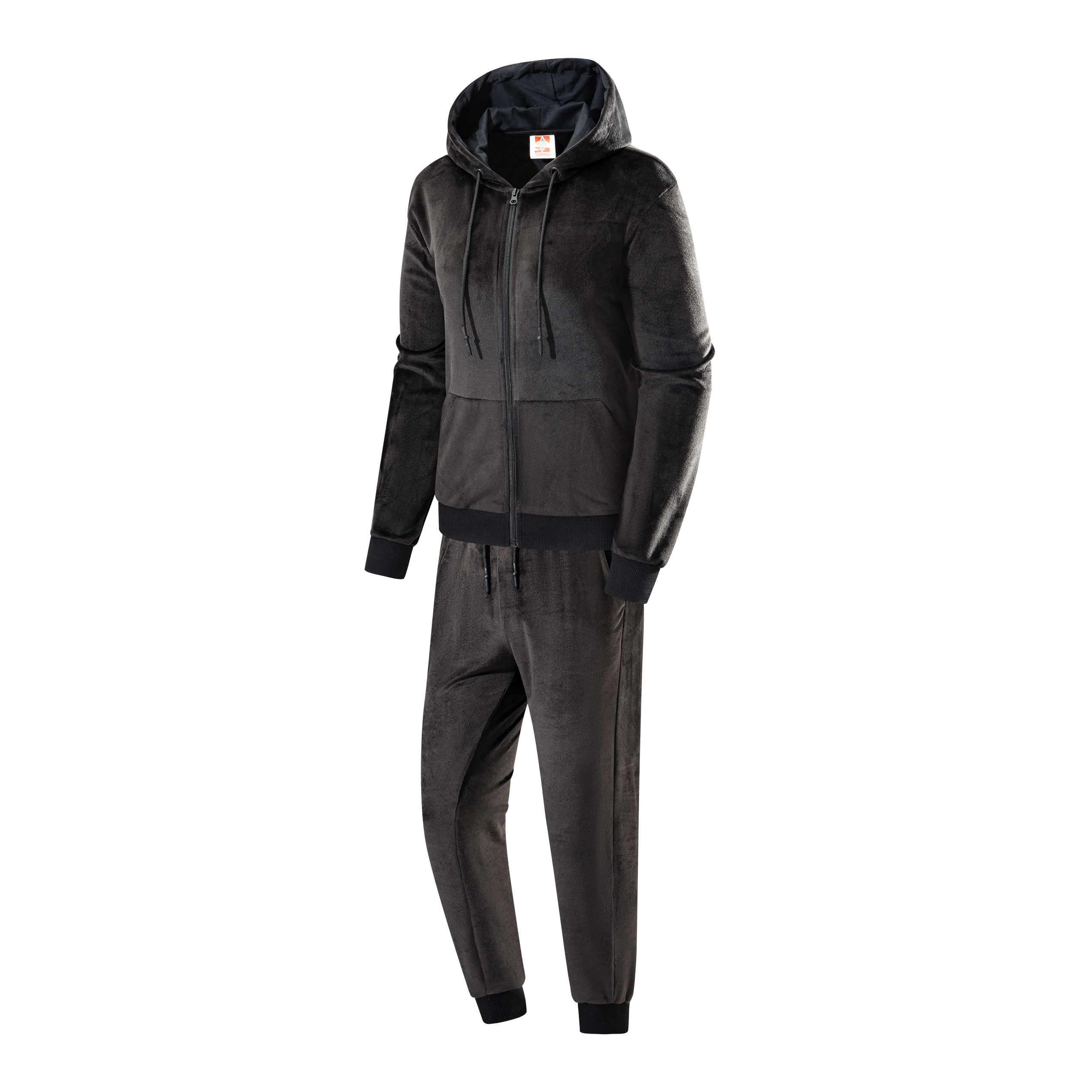 Silver Fox Velvet sports suit