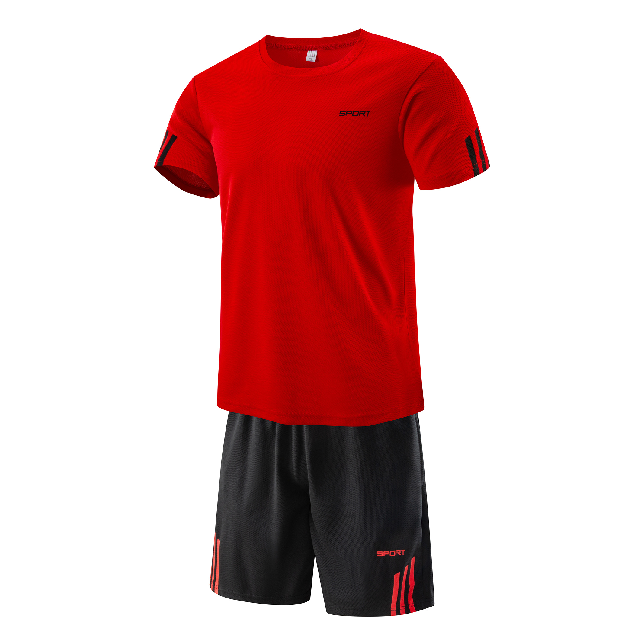 Men's short-sleeved suit YM4TZA149