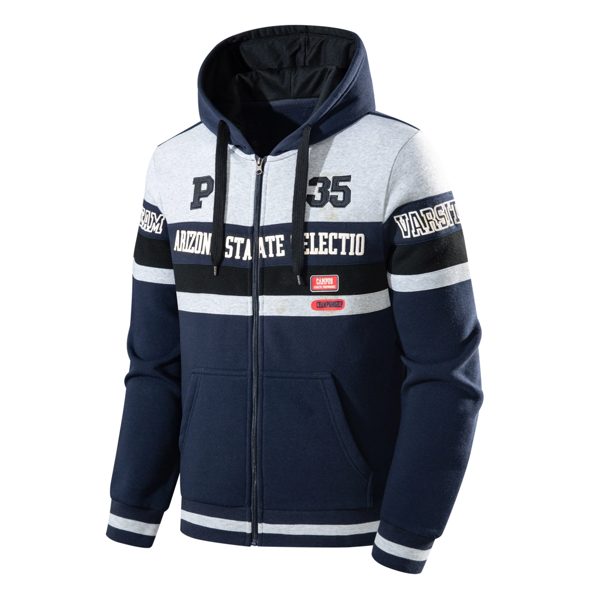 Men's Knit Sweatshirt Jacket-YM4WYA012