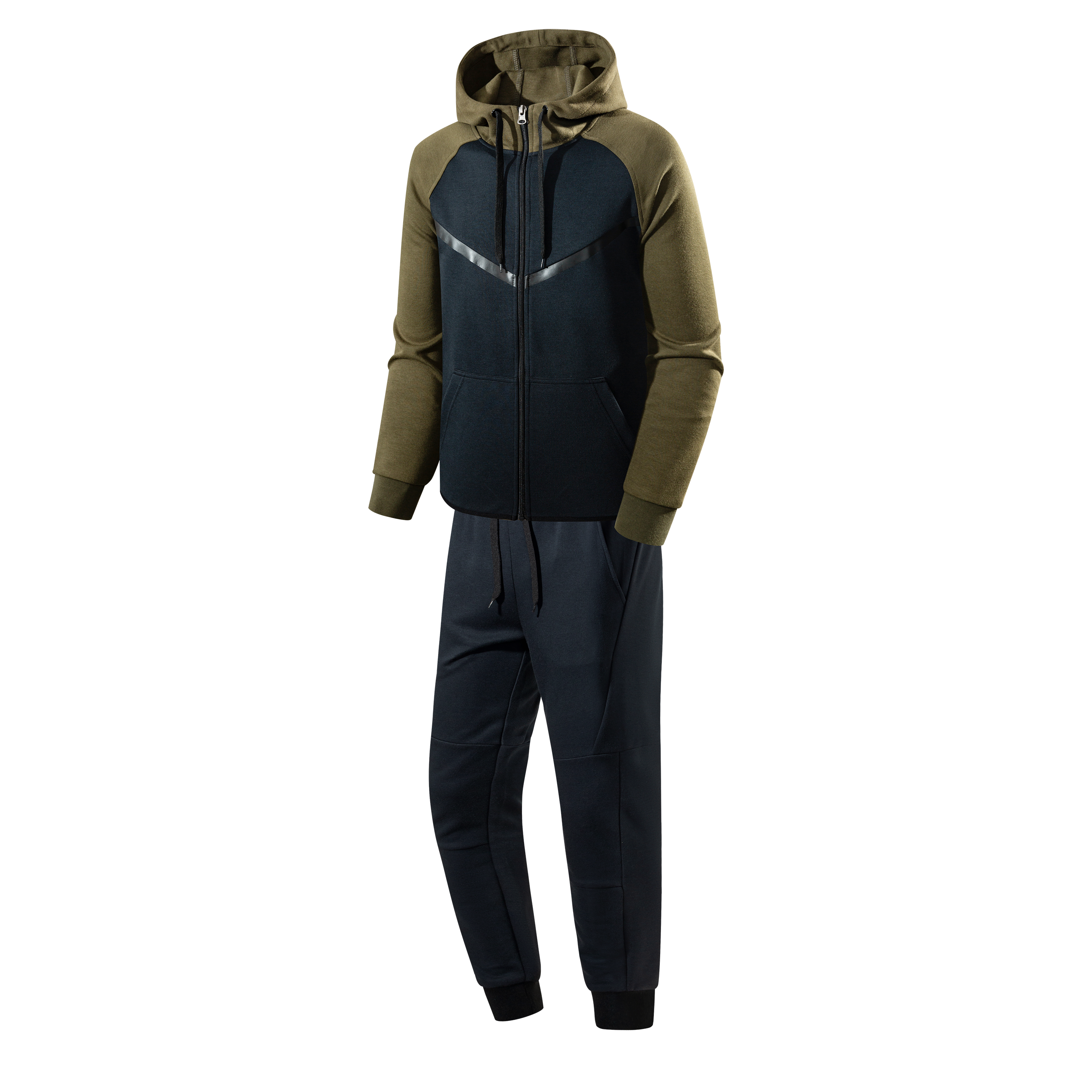 Men's Hooded Sweatshirt Set YM4TZA288