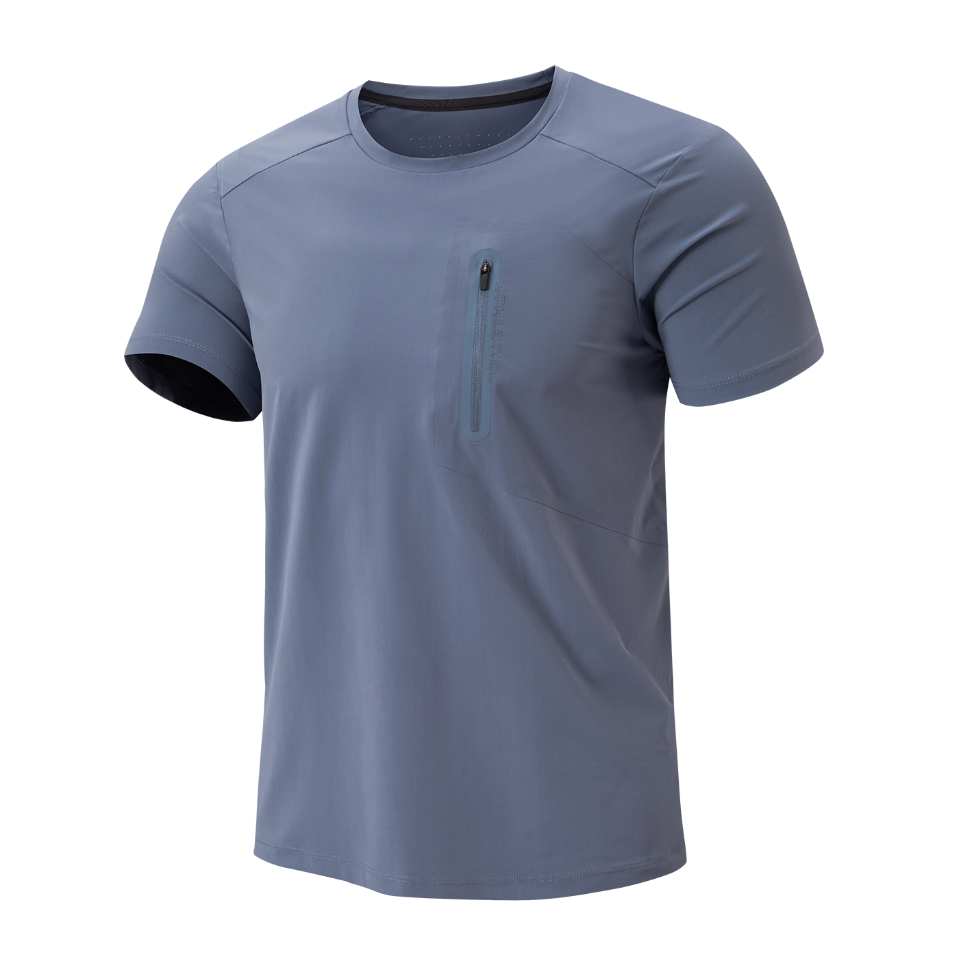 Round neck short-sleeved sports quick-drying ice silk T-shirt - YM5TXA644