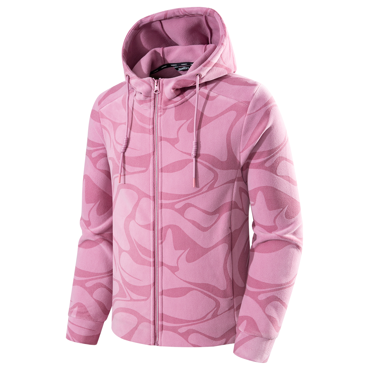 Hooded fleece zipper sweater sweater-YW4WYA070