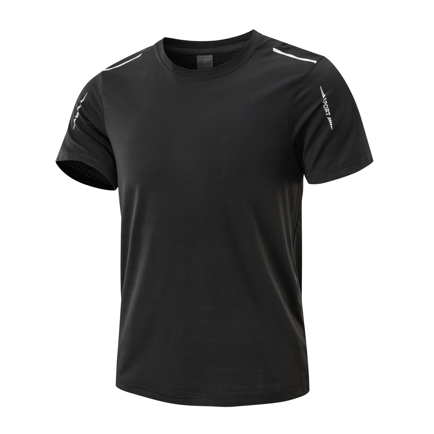 Camiseta de manga corta de seda heladaYM4TXA206